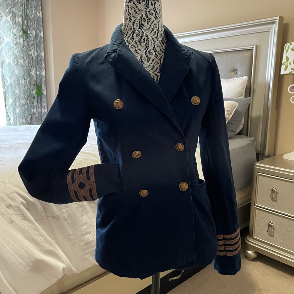 Ralph Lauren Denim & Supply Military Blazer Jacket - Picture 3 of 6